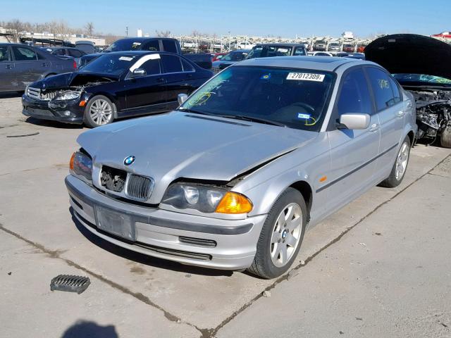 WBAAM3336XFP62091 - 1999 BMW 323I AUTOM SILVER photo 2