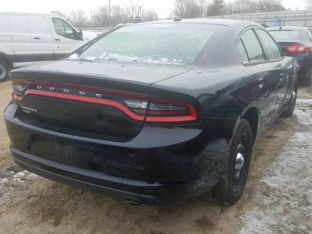 2C3CDXKT4JH295400 - 2018 DODGE CHARGER PO BLACK photo 4