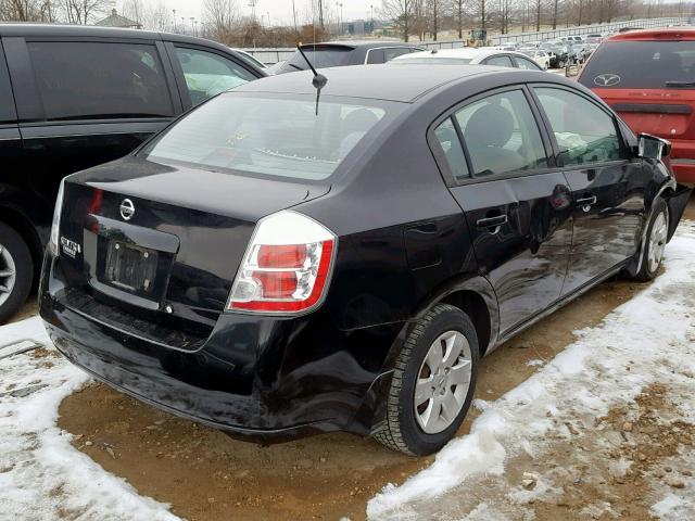 3N1AB61E58L691989 - 2008 NISSAN SENTRA 2.0 BLACK photo 4