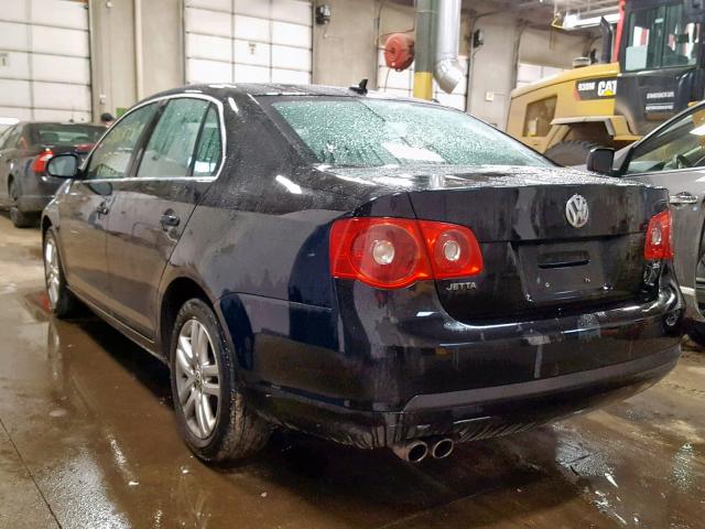 3VWSF71K77M018435 - 2007 VOLKSWAGEN JETTA 2.5 BLACK photo 3