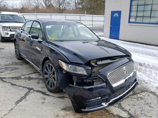 1LN6L9RP7H5611899 - 2017 LINCOLN CONTINENTA Қара фото 1