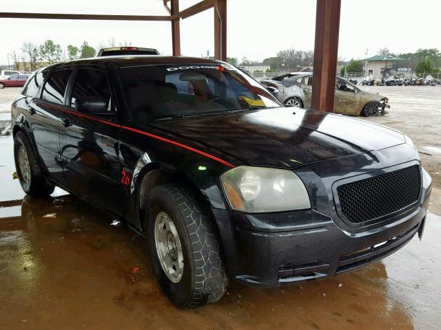 2D4FV48TX5H646900 - 2005 DODGE MAGNUM SE BLACK photo 1