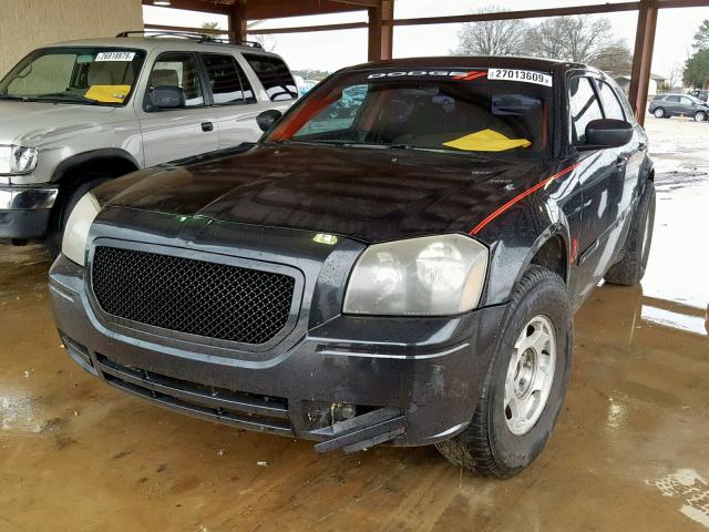 2D4FV48TX5H646900 - 2005 DODGE MAGNUM SE BLACK photo 2