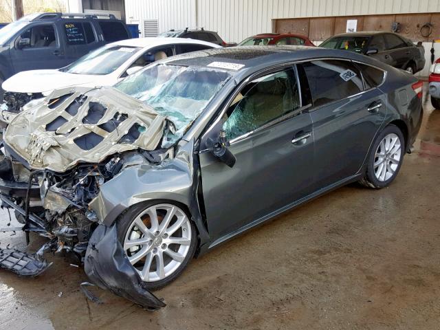 4T1BK1EB5DU052611 - 2013 TOYOTA AVALON BAS GREEN photo 2