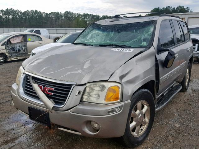 1GKDT13S022408313 - 2002 GMC ENVOY BEIGE photo 2