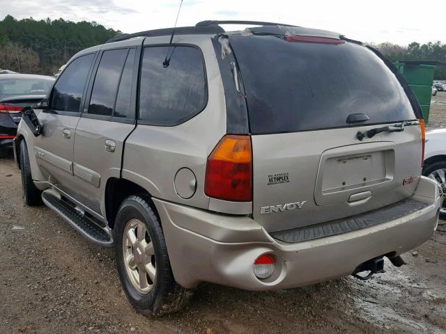 1GKDT13S022408313 - 2002 GMC ENVOY BEIGE photo 3