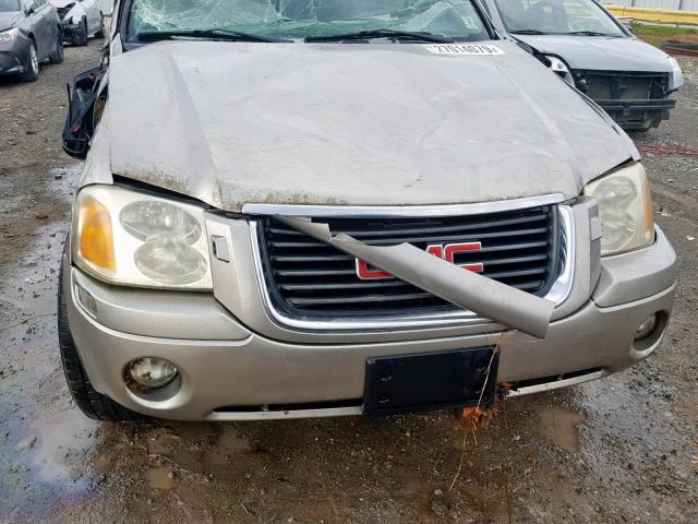 1GKDT13S022408313 - 2002 GMC ENVOY BEIGE photo 7