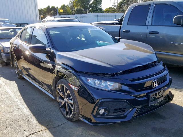 SHHFK7G44JU207630 - 2018 HONDA CIVIC SPOR BLACK photo 1