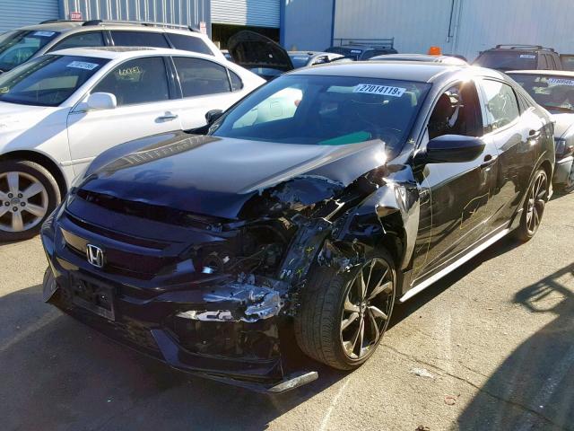 SHHFK7G44JU207630 - 2018 HONDA CIVIC SPOR BLACK photo 2