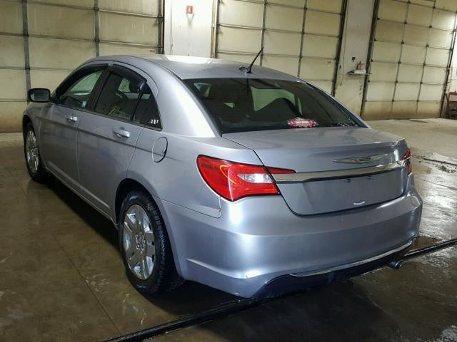 1C3CCBAB6EN175965 - 2014 CHRYSLER 200 LX SILVER photo 3