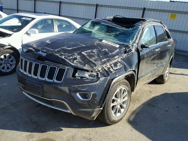 1C4RJFBG4GC425618 - 2016 JEEP GRAND CHER BLACK photo 2