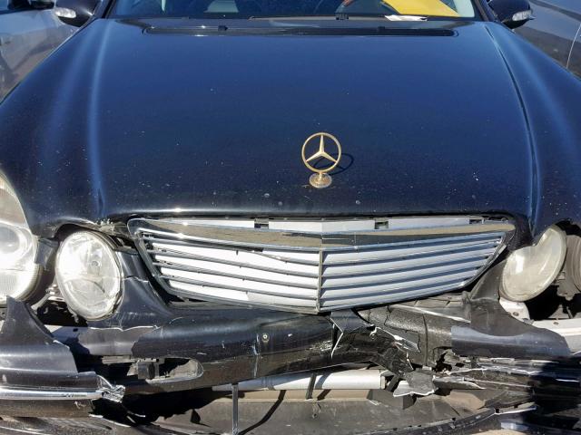 WDBUF56J26A838304 - 2006 MERCEDES-BENZ E 350 BLACK photo 7