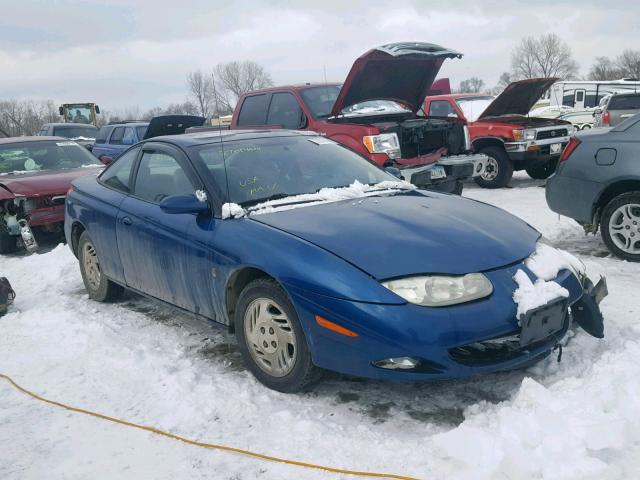 1G8ZY12771Z114505 - 2001 SATURN SC2 BLUE photo 1