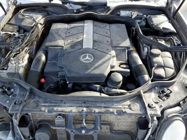 WDBUF83J74X122031 - 2004 MERCEDES-BENZ E 500 4MAT GRAY photo 7