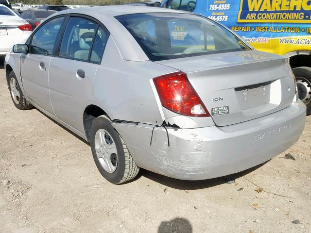 1G8AG52F55Z155753 - 2005 SATURN ION LEVEL SILVER photo 3