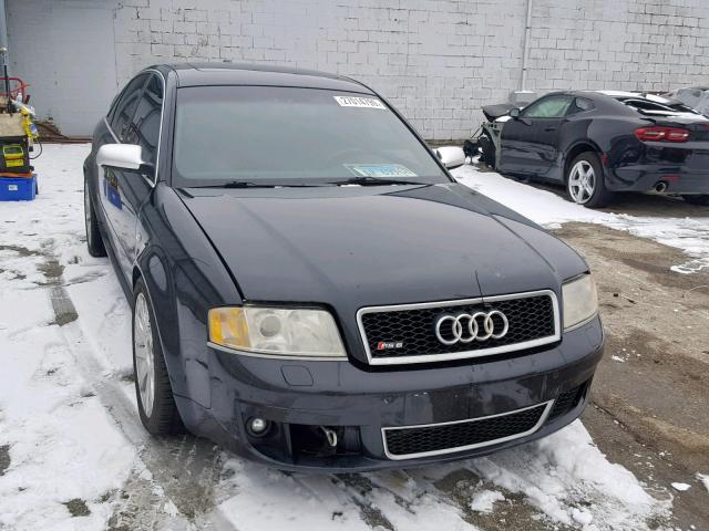 WUAPV54B83N905475 - 2003 AUDI RS6 BLACK photo 1