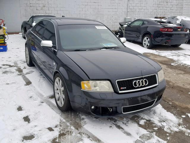 WUAPV54B83N905475 - 2003 AUDI RS6 BLACK photo 9