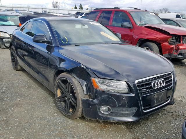 WAUDK78T89A049065 - 2009 AUDI A5 QUATTRO BLACK photo 1