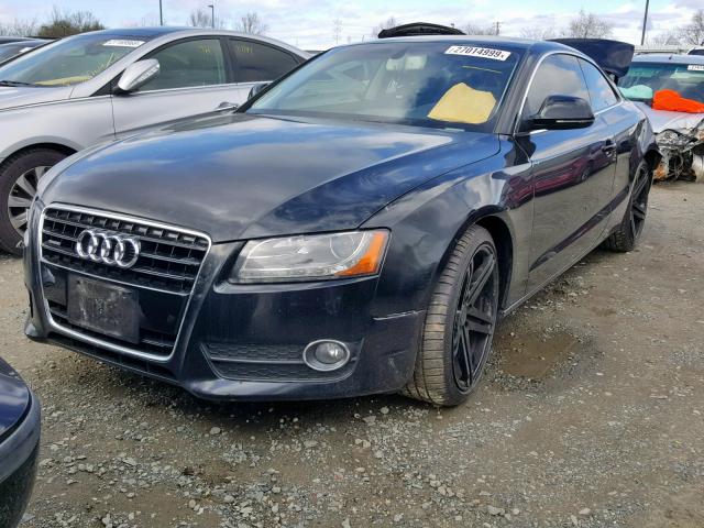 WAUDK78T89A049065 - 2009 AUDI A5 QUATTRO BLACK photo 2