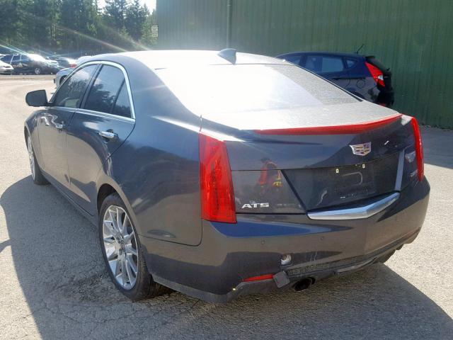 1G6AB5RX1F0116668 - 2015 CADILLAC ATS LUXURY GRAY photo 3