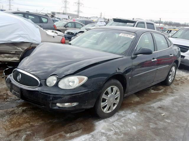 2G4WC552761292621 - 2006 BUICK LACROSSE C BLACK photo 2