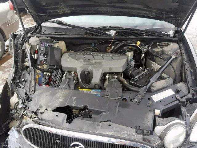 2G4WC552761292621 - 2006 BUICK LACROSSE C BLACK photo 7