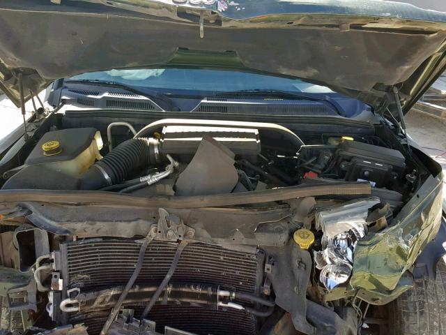 1J8HG48K87C685345 - 2007 JEEP COMMANDER GREEN photo 7