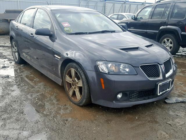 6G2ER57708L148419 - 2008 PONTIAC G8 CHARCOAL photo 1