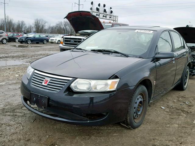 1G8AJ52F85Z167770 - 2005 SATURN ION LEVEL BLACK photo 2