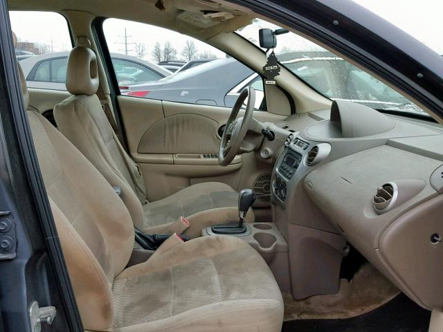 1G8AJ52F85Z167770 - 2005 SATURN ION LEVEL BLACK photo 5