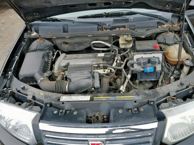 1G8AJ52F85Z167770 - 2005 SATURN ION LEVEL BLACK photo 7