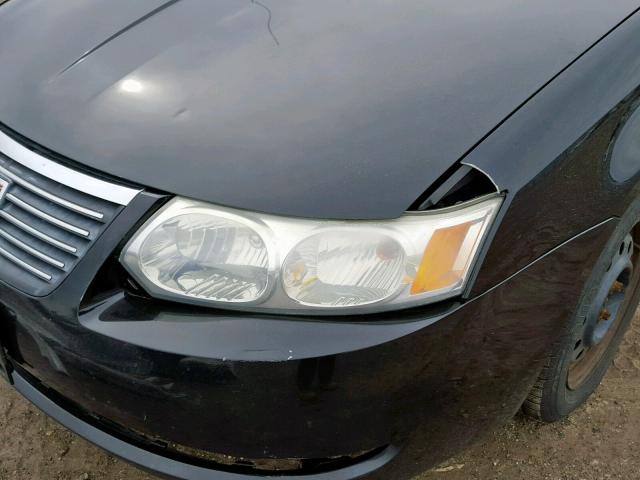 1G8AJ52F85Z167770 - 2005 SATURN ION LEVEL BLACK photo 9