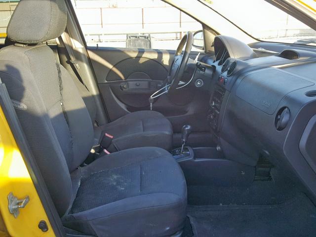 KL1TD66686B676328 - 2006 CHEVROLET AVEO BASE ყვითელი ფოტო 5