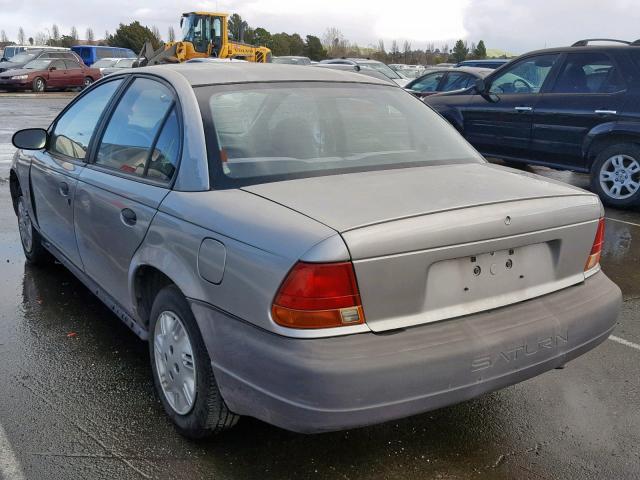 1G8ZG5287VZ365565 - 1997 SATURN SL1 GRAY photo 3