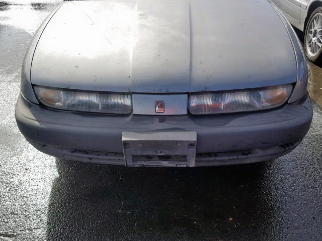 1G8ZG5287VZ365565 - 1997 SATURN SL1 GRAY photo 9