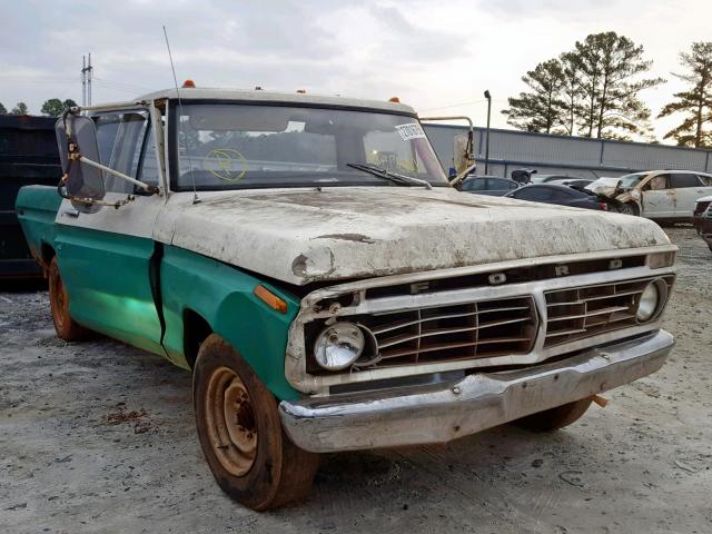 F25BNV41676 - 1975 FORD F 250 WHITE photo 1