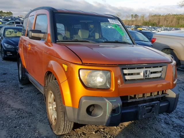 5J6YH18797L006482 - 2007 HONDA ELEMENT EX ORANGE photo 1