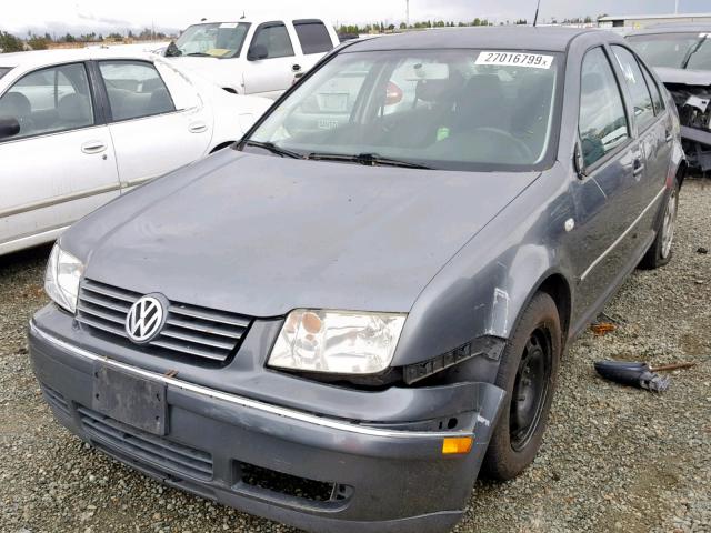 3VWRA69M45M079008 - 2005 VOLKSWAGEN JETTA GL GRAY photo 2