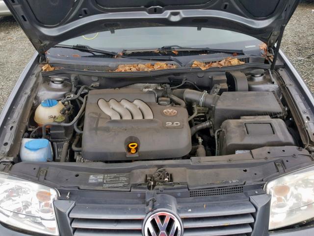 3VWRA69M45M079008 - 2005 VOLKSWAGEN JETTA GL GRAY photo 7