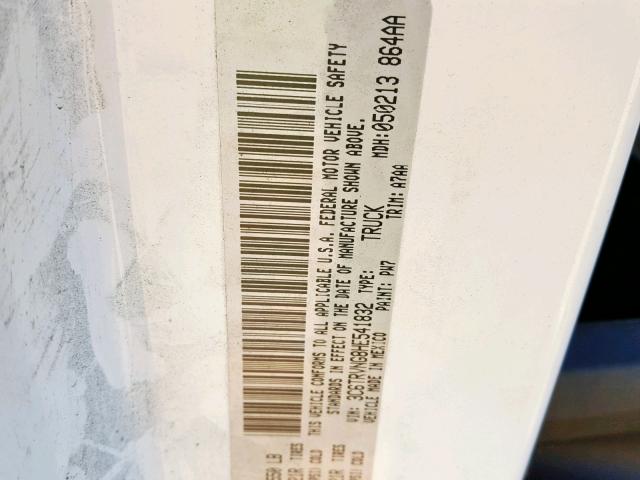3C6TRVNG8HE541832 - 2017 RAM PROMASTER 白色 照片 10