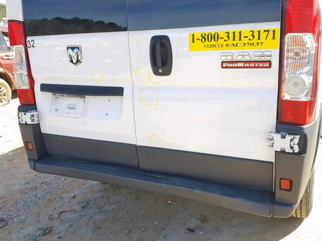 3C6TRVNG8HE541832 - 2017 RAM PROMASTER 白色 照片 9