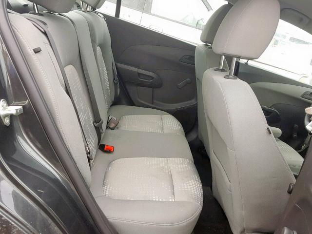 1G1JB5SH1J4132573 - 2018 CHEVROLET SONIC LS CHARCOAL photo 6