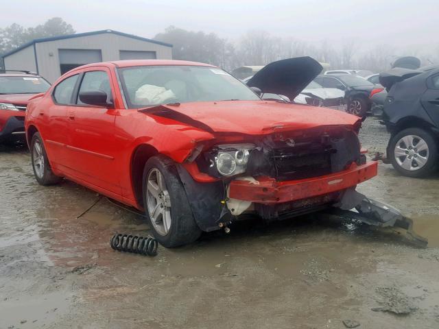 2B3KA33G28H108595 - 2008 DODGE CHARGER SX RED photo 1