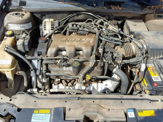 1G1NE52J4Y6234816 - 2000 CHEVROLET MALIBU LS Qəhvəyi foto 7