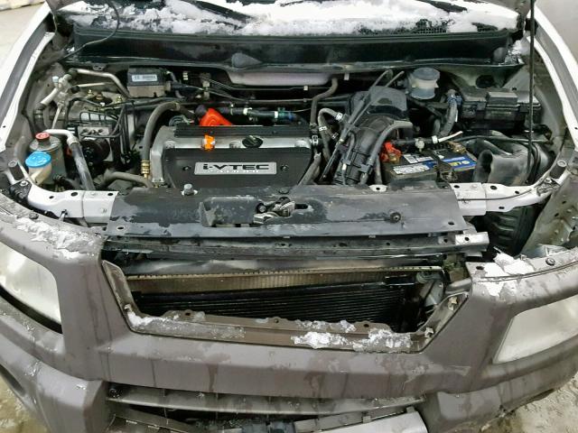 5J6YH28553L045245 - 2003 HONDA ELEMENT EX GRAY photo 7