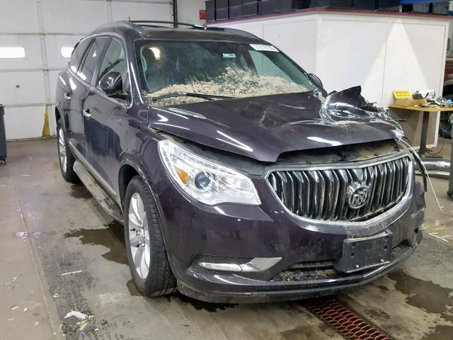 5GAKVCKD5FJ339918 - 2015 BUICK ENCLAVE PURPLE photo 1