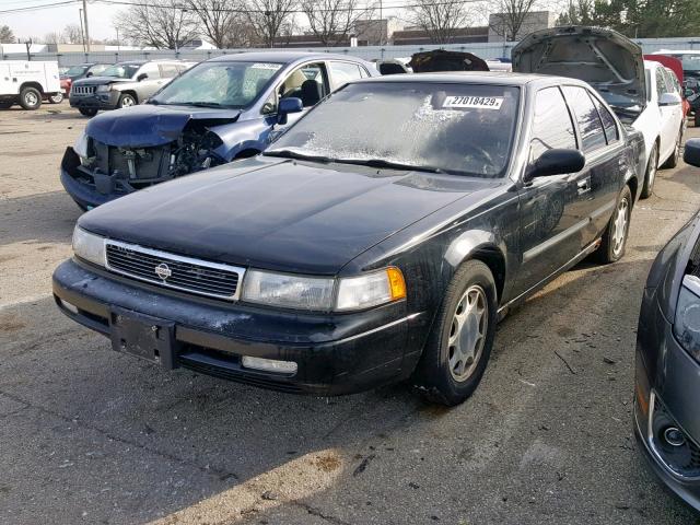 JN1HJ01F7RT221256 - 1994 NISSAN MAXIMA GXE BLACK photo 2