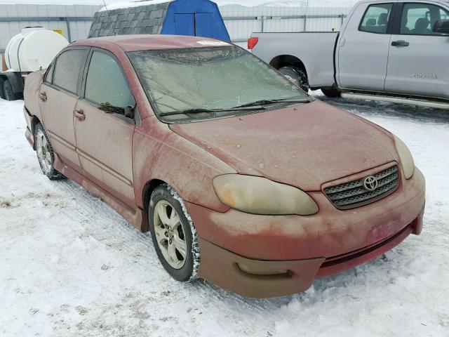 2T1BY32E56C551082 - 2006 TOYOTA COROLLA XR 栗色 照片 1