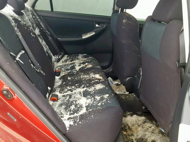 2T1BY32E56C551082 - 2006 TOYOTA COROLLA XR 栗色 照片 6