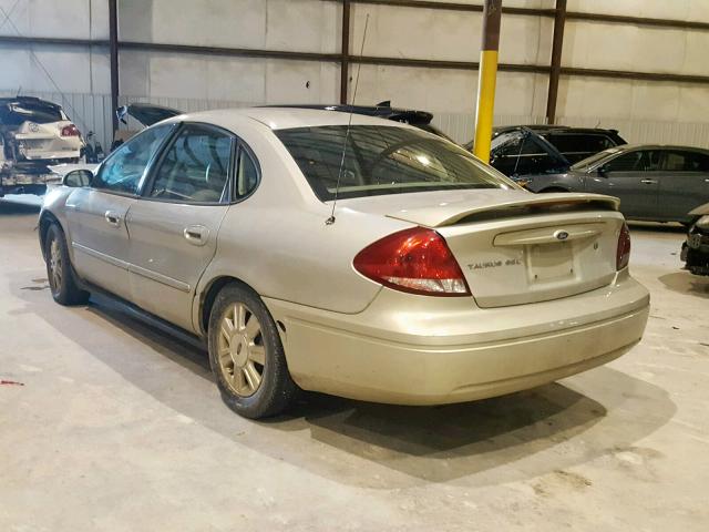 1FAFP56S25A240444 - 2005 FORD TAURUS SEL SILVER photo 3